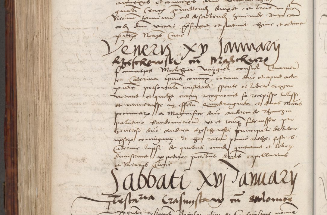 Zdjęcie nr 1038 dla obiektu archiwalnego: Volumen III actorum episcopalium R.R.  Joannis Konarski episcopi Cracoviensis ex annis 18 I 1520-27 III 1524