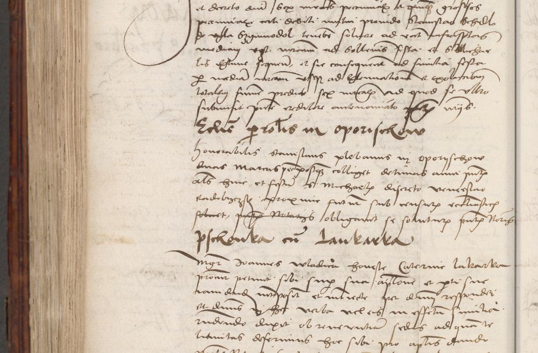 Zdjęcie nr 1036 dla obiektu archiwalnego: Volumen III actorum episcopalium R.R.  Joannis Konarski episcopi Cracoviensis ex annis 18 I 1520-27 III 1524