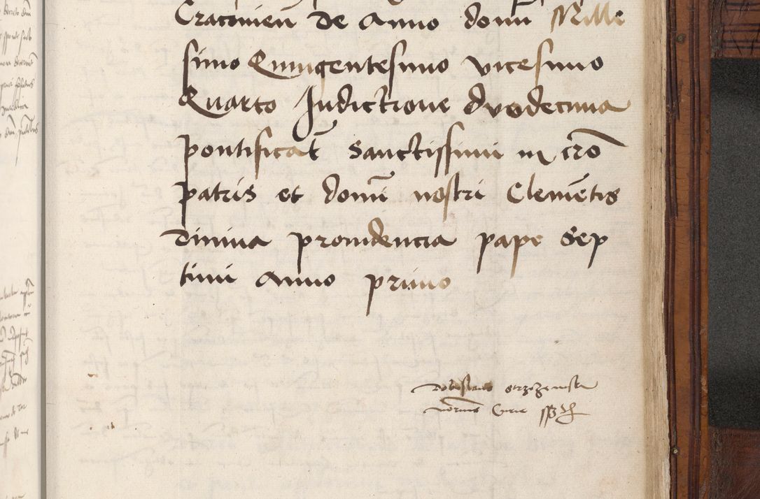 Zdjęcie nr 1027 dla obiektu archiwalnego: Volumen III actorum episcopalium R.R.  Joannis Konarski episcopi Cracoviensis ex annis 18 I 1520-27 III 1524