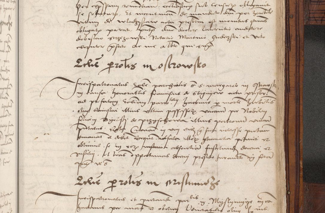 Zdjęcie nr 1033 dla obiektu archiwalnego: Volumen III actorum episcopalium R.R.  Joannis Konarski episcopi Cracoviensis ex annis 18 I 1520-27 III 1524