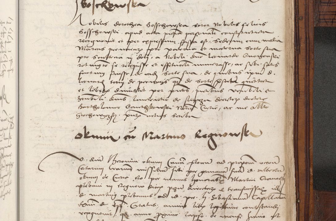 Zdjęcie nr 1031 dla obiektu archiwalnego: Volumen III actorum episcopalium R.R.  Joannis Konarski episcopi Cracoviensis ex annis 18 I 1520-27 III 1524