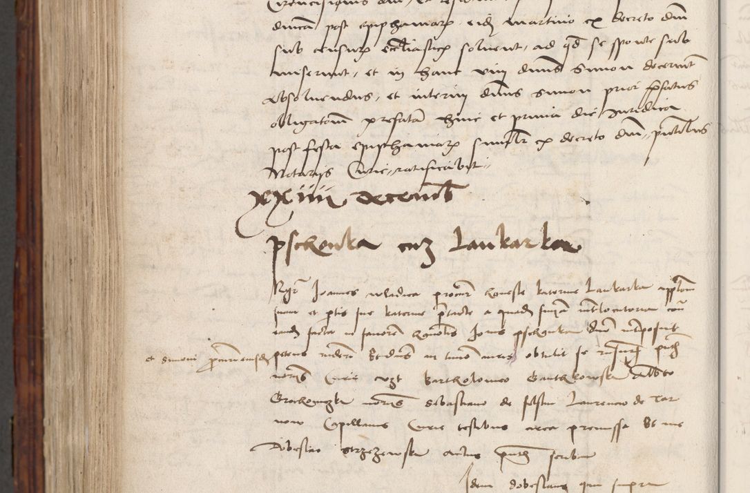 Zdjęcie nr 1026 dla obiektu archiwalnego: Volumen III actorum episcopalium R.R.  Joannis Konarski episcopi Cracoviensis ex annis 18 I 1520-27 III 1524