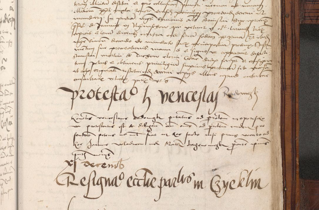 Zdjęcie nr 1013 dla obiektu archiwalnego: Volumen III actorum episcopalium R.R.  Joannis Konarski episcopi Cracoviensis ex annis 18 I 1520-27 III 1524