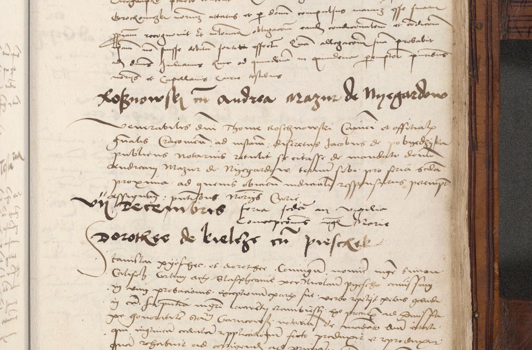 Zdjęcie nr 1011 dla obiektu archiwalnego: Volumen III actorum episcopalium R.R.  Joannis Konarski episcopi Cracoviensis ex annis 18 I 1520-27 III 1524