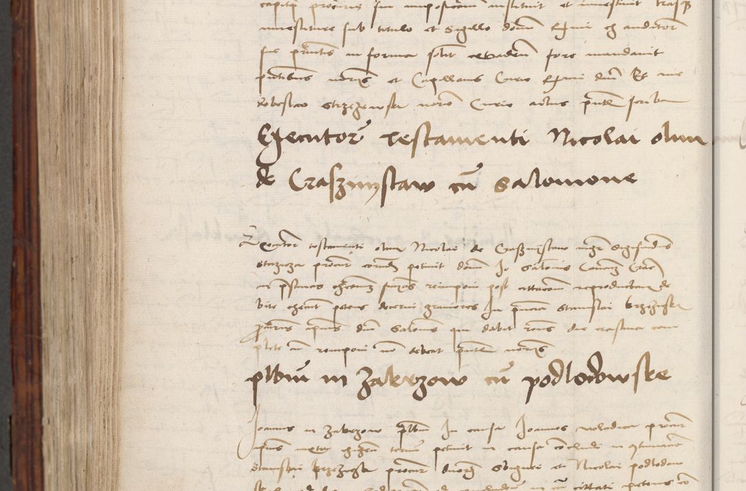 Zdjęcie nr 998 dla obiektu archiwalnego: Volumen III actorum episcopalium R.R.  Joannis Konarski episcopi Cracoviensis ex annis 18 I 1520-27 III 1524
