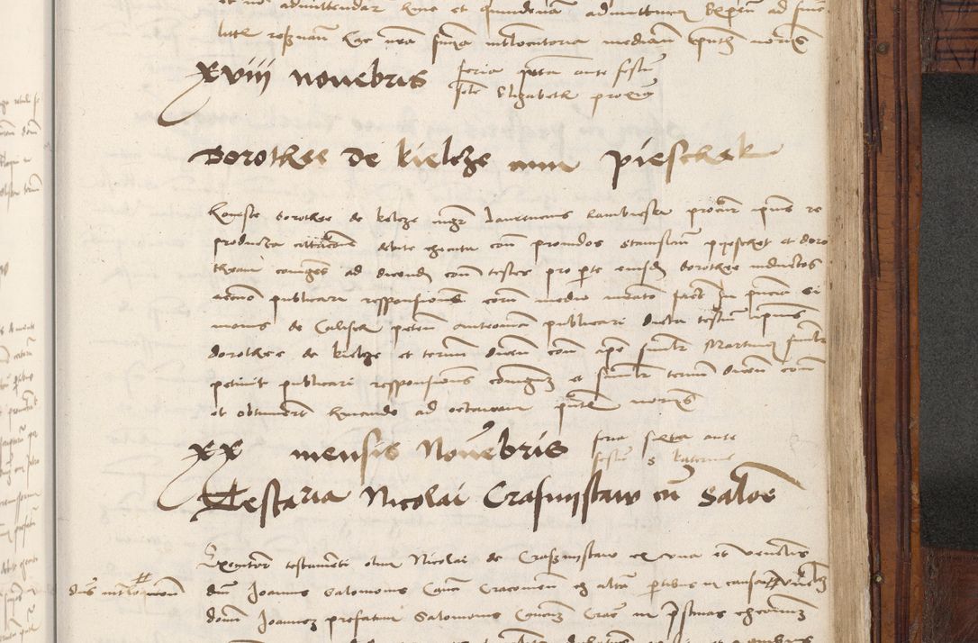 Zdjęcie nr 1001 dla obiektu archiwalnego: Volumen III actorum episcopalium R.R.  Joannis Konarski episcopi Cracoviensis ex annis 18 I 1520-27 III 1524