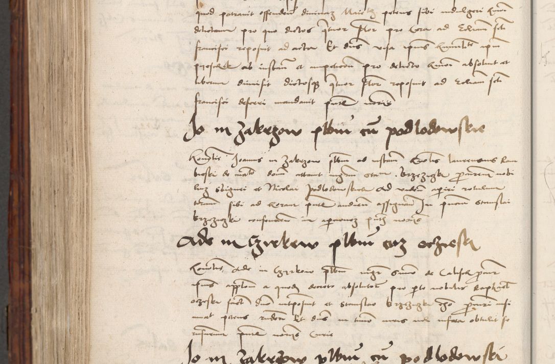Zdjęcie nr 994 dla obiektu archiwalnego: Volumen III actorum episcopalium R.R.  Joannis Konarski episcopi Cracoviensis ex annis 18 I 1520-27 III 1524