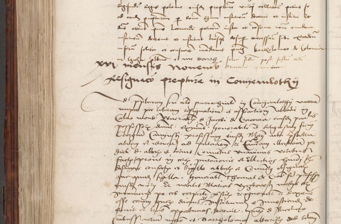 Zdjęcie nr 996 dla obiektu archiwalnego: Volumen III actorum episcopalium R.R.  Joannis Konarski episcopi Cracoviensis ex annis 18 I 1520-27 III 1524