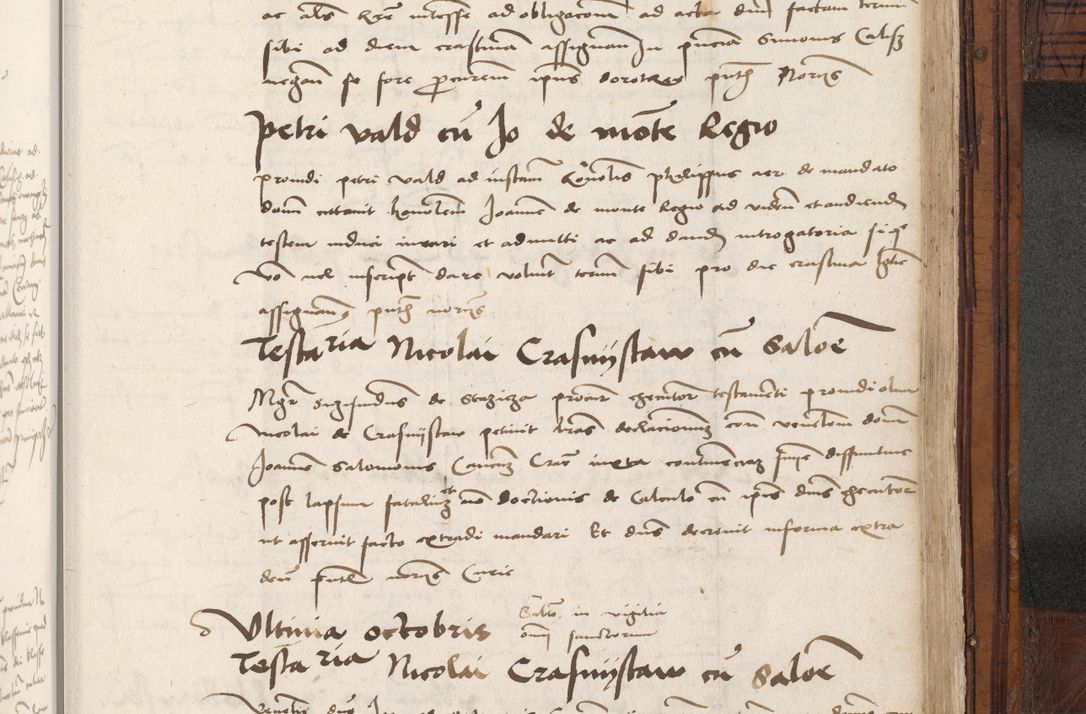 Zdjęcie nr 993 dla obiektu archiwalnego: Volumen III actorum episcopalium R.R.  Joannis Konarski episcopi Cracoviensis ex annis 18 I 1520-27 III 1524