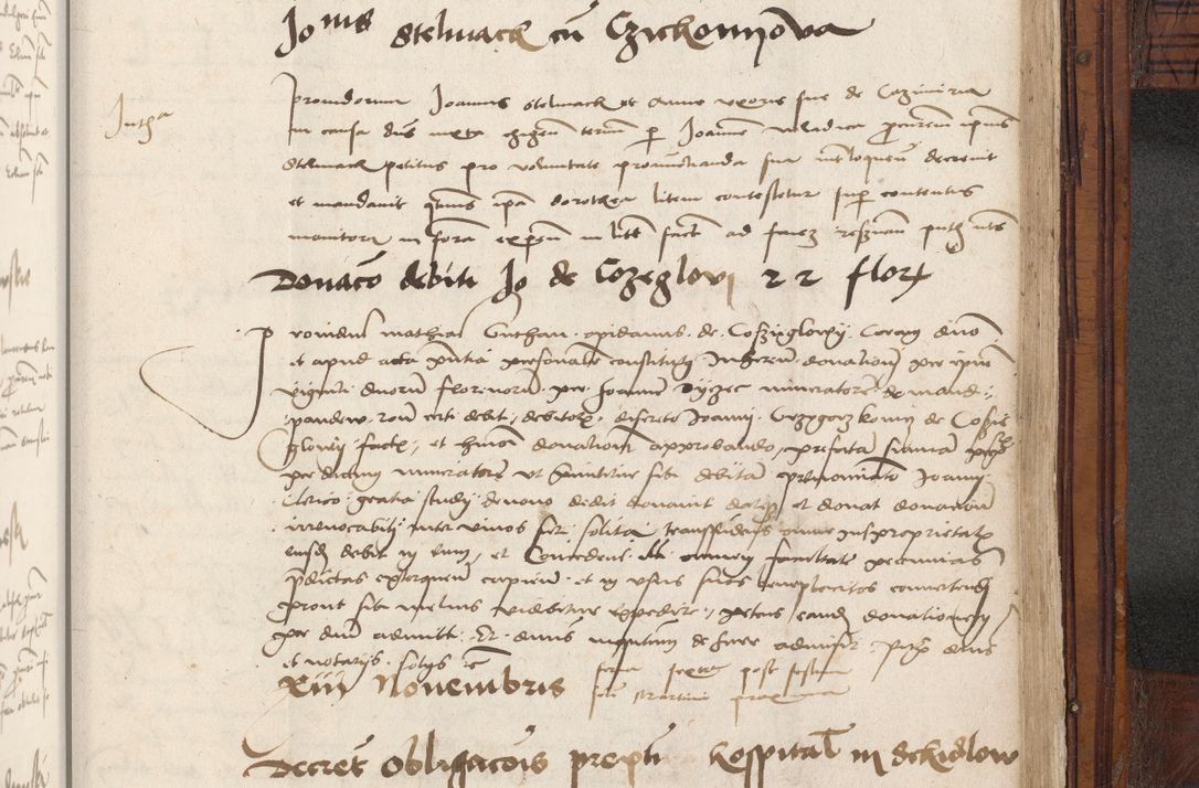 Zdjęcie nr 995 dla obiektu archiwalnego: Volumen III actorum episcopalium R.R.  Joannis Konarski episcopi Cracoviensis ex annis 18 I 1520-27 III 1524