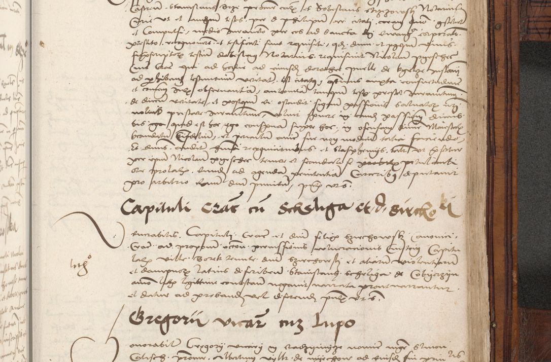 Zdjęcie nr 991 dla obiektu archiwalnego: Volumen III actorum episcopalium R.R.  Joannis Konarski episcopi Cracoviensis ex annis 18 I 1520-27 III 1524