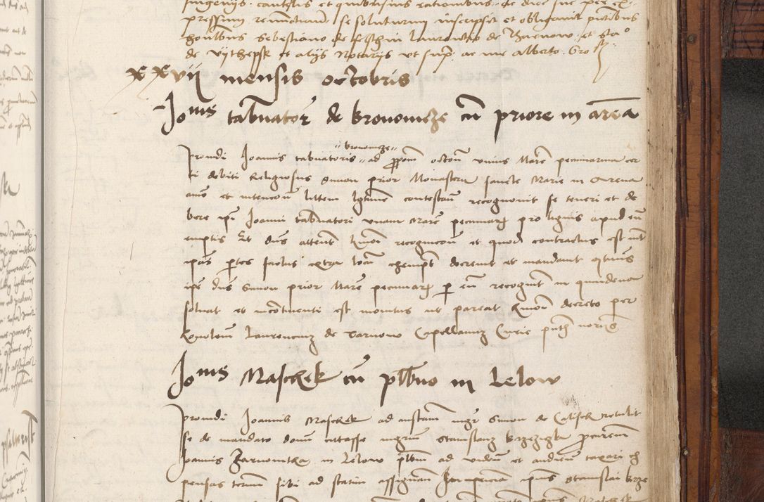 Zdjęcie nr 989 dla obiektu archiwalnego: Volumen III actorum episcopalium R.R.  Joannis Konarski episcopi Cracoviensis ex annis 18 I 1520-27 III 1524