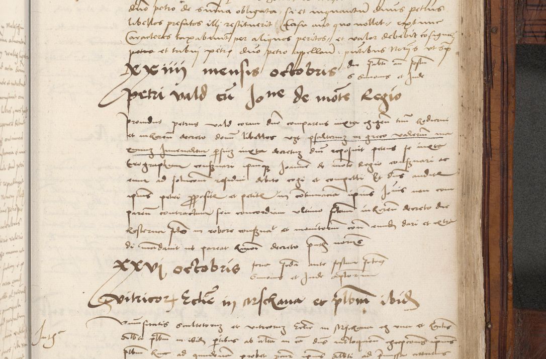 Zdjęcie nr 987 dla obiektu archiwalnego: Volumen III actorum episcopalium R.R.  Joannis Konarski episcopi Cracoviensis ex annis 18 I 1520-27 III 1524