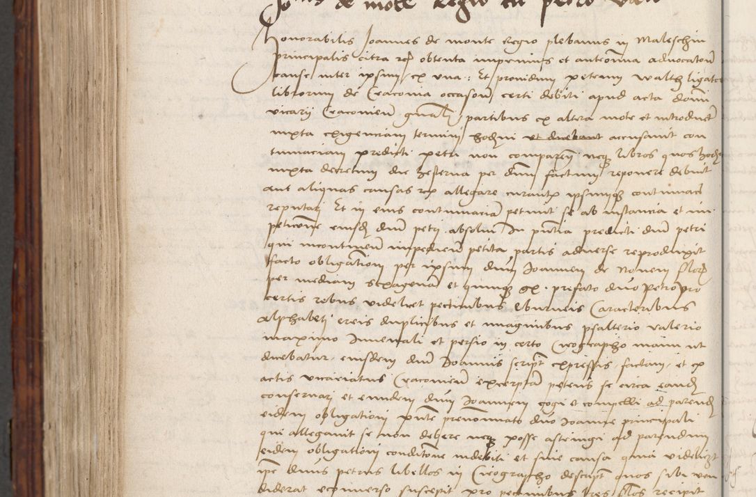 Zdjęcie nr 986 dla obiektu archiwalnego: Volumen III actorum episcopalium R.R.  Joannis Konarski episcopi Cracoviensis ex annis 18 I 1520-27 III 1524