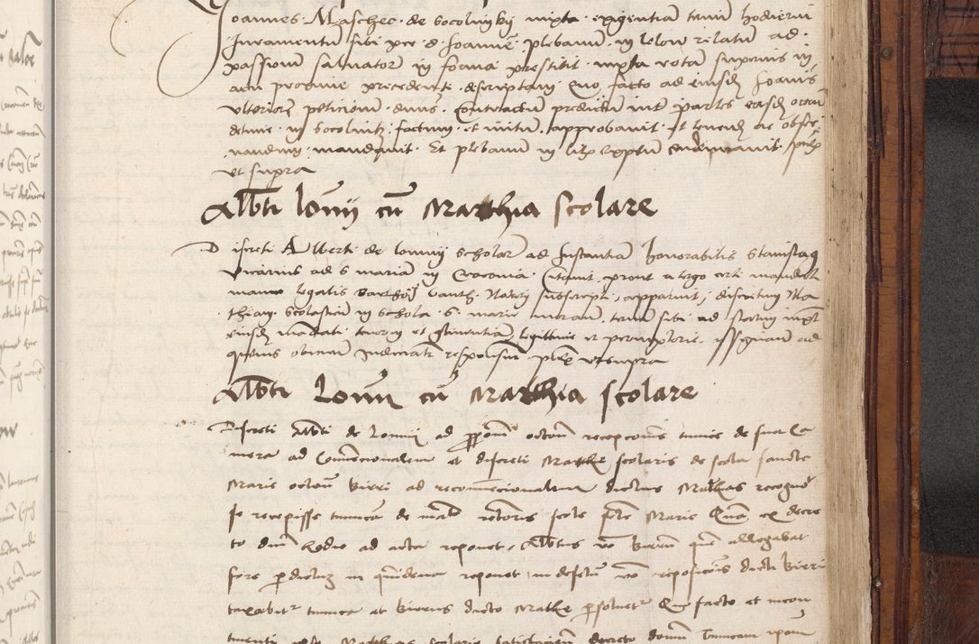 Zdjęcie nr 985 dla obiektu archiwalnego: Volumen III actorum episcopalium R.R.  Joannis Konarski episcopi Cracoviensis ex annis 18 I 1520-27 III 1524