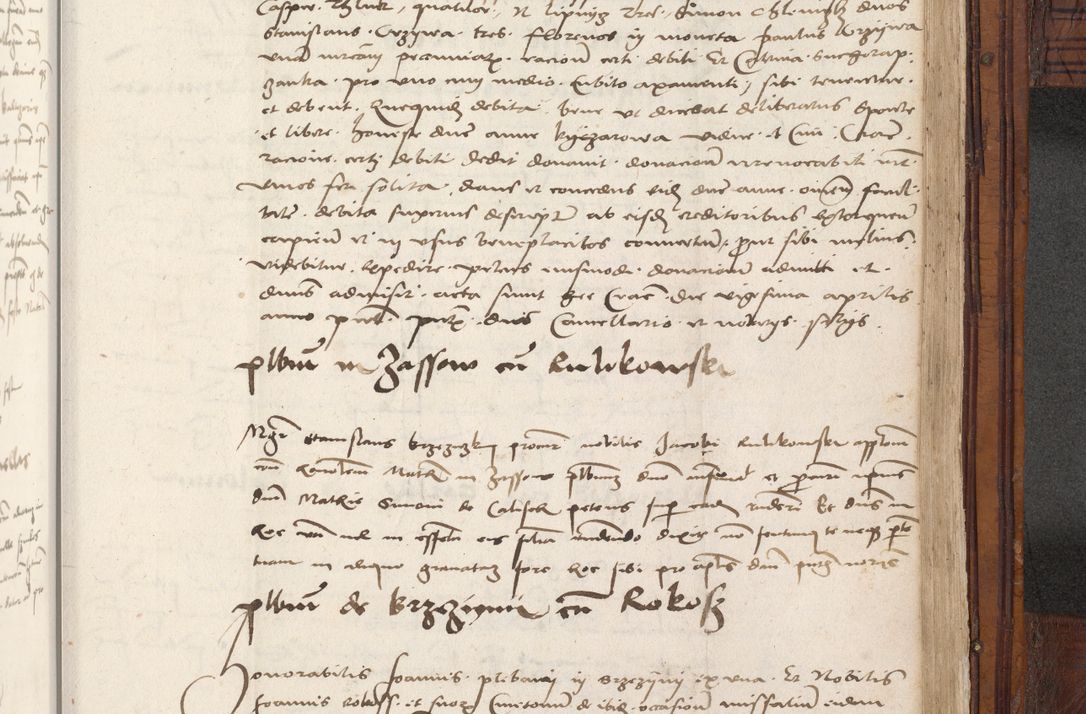 Zdjęcie nr 975 dla obiektu archiwalnego: Volumen III actorum episcopalium R.R.  Joannis Konarski episcopi Cracoviensis ex annis 18 I 1520-27 III 1524