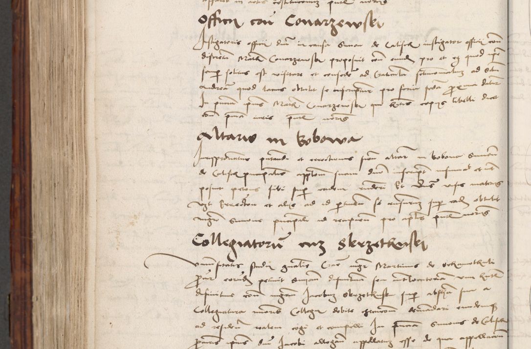 Zdjęcie nr 980 dla obiektu archiwalnego: Volumen III actorum episcopalium R.R.  Joannis Konarski episcopi Cracoviensis ex annis 18 I 1520-27 III 1524