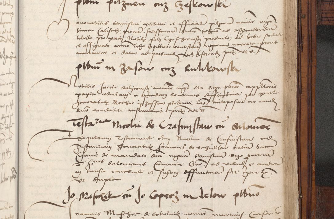 Zdjęcie nr 971 dla obiektu archiwalnego: Volumen III actorum episcopalium R.R.  Joannis Konarski episcopi Cracoviensis ex annis 18 I 1520-27 III 1524