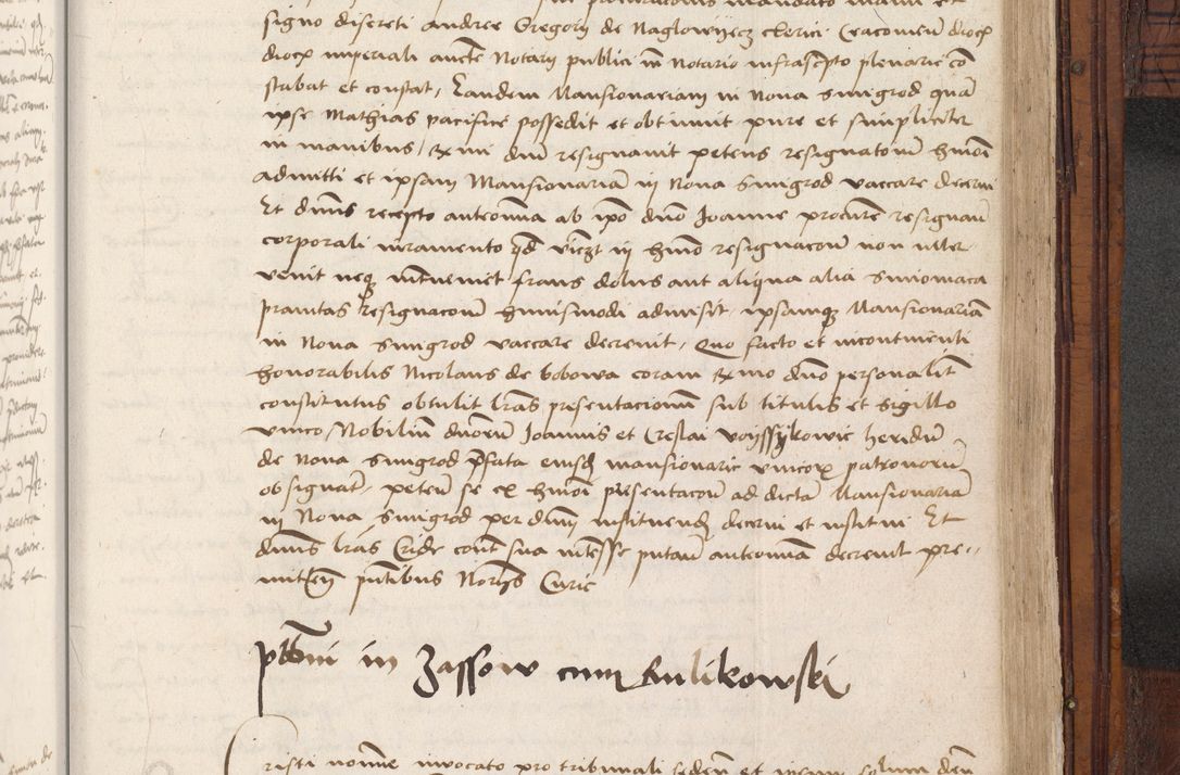 Zdjęcie nr 963 dla obiektu archiwalnego: Volumen III actorum episcopalium R.R.  Joannis Konarski episcopi Cracoviensis ex annis 18 I 1520-27 III 1524