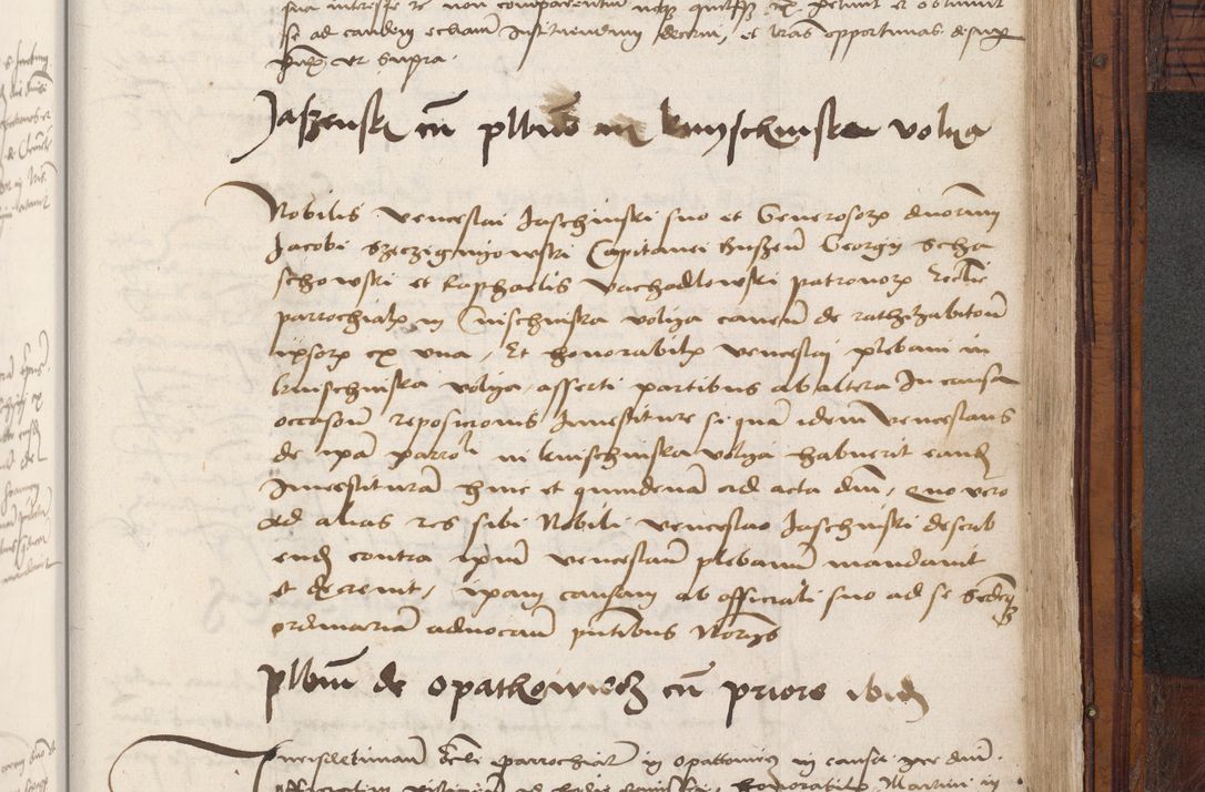 Zdjęcie nr 967 dla obiektu archiwalnego: Volumen III actorum episcopalium R.R.  Joannis Konarski episcopi Cracoviensis ex annis 18 I 1520-27 III 1524