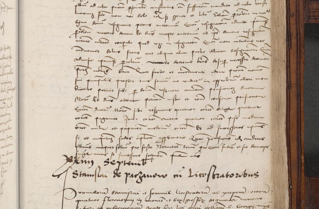 Zdjęcie nr 959 dla obiektu archiwalnego: Volumen III actorum episcopalium R.R.  Joannis Konarski episcopi Cracoviensis ex annis 18 I 1520-27 III 1524