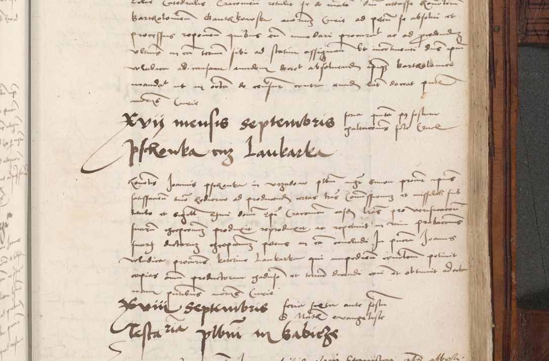 Zdjęcie nr 955 dla obiektu archiwalnego: Volumen III actorum episcopalium R.R.  Joannis Konarski episcopi Cracoviensis ex annis 18 I 1520-27 III 1524