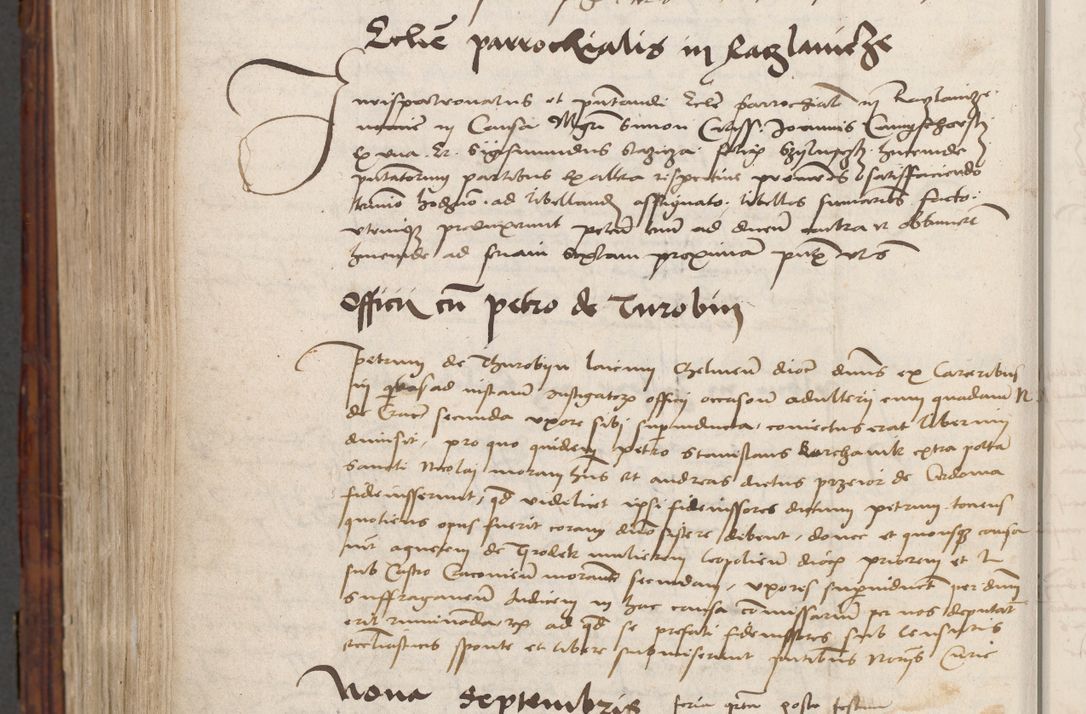 Zdjęcie nr 948 dla obiektu archiwalnego: Volumen III actorum episcopalium R.R.  Joannis Konarski episcopi Cracoviensis ex annis 18 I 1520-27 III 1524