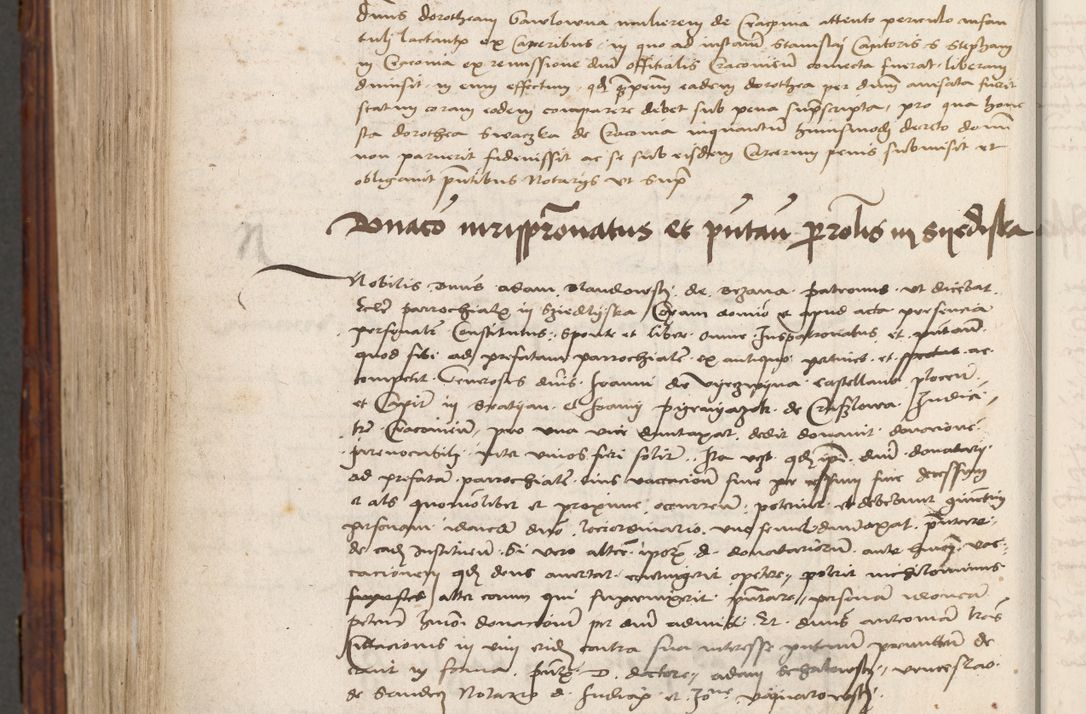 Zdjęcie nr 942 dla obiektu archiwalnego: Volumen III actorum episcopalium R.R.  Joannis Konarski episcopi Cracoviensis ex annis 18 I 1520-27 III 1524