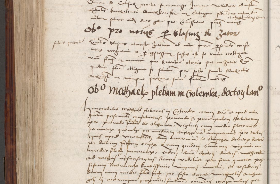 Zdjęcie nr 946 dla obiektu archiwalnego: Volumen III actorum episcopalium R.R.  Joannis Konarski episcopi Cracoviensis ex annis 18 I 1520-27 III 1524