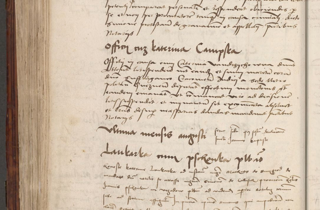 Zdjęcie nr 940 dla obiektu archiwalnego: Volumen III actorum episcopalium R.R.  Joannis Konarski episcopi Cracoviensis ex annis 18 I 1520-27 III 1524