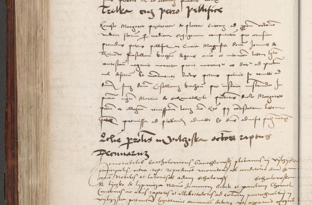 Zdjęcie nr 944 dla obiektu archiwalnego: Volumen III actorum episcopalium R.R.  Joannis Konarski episcopi Cracoviensis ex annis 18 I 1520-27 III 1524