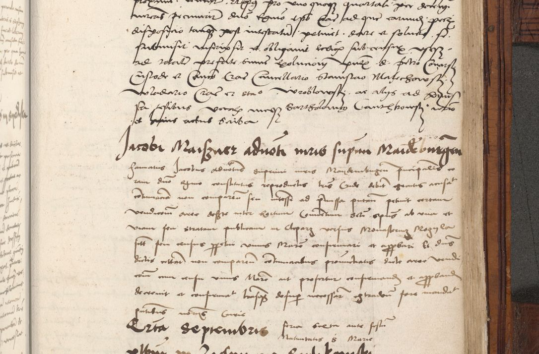 Zdjęcie nr 943 dla obiektu archiwalnego: Volumen III actorum episcopalium R.R.  Joannis Konarski episcopi Cracoviensis ex annis 18 I 1520-27 III 1524
