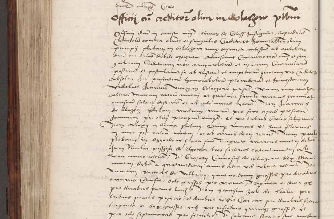 Zdjęcie nr 932 dla obiektu archiwalnego: Volumen III actorum episcopalium R.R.  Joannis Konarski episcopi Cracoviensis ex annis 18 I 1520-27 III 1524
