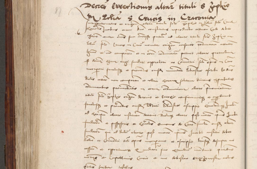 Zdjęcie nr 936 dla obiektu archiwalnego: Volumen III actorum episcopalium R.R.  Joannis Konarski episcopi Cracoviensis ex annis 18 I 1520-27 III 1524