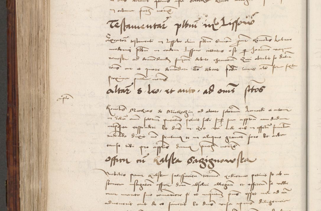 Zdjęcie nr 934 dla obiektu archiwalnego: Volumen III actorum episcopalium R.R.  Joannis Konarski episcopi Cracoviensis ex annis 18 I 1520-27 III 1524