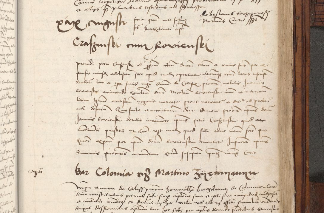 Zdjęcie nr 927 dla obiektu archiwalnego: Volumen III actorum episcopalium R.R.  Joannis Konarski episcopi Cracoviensis ex annis 18 I 1520-27 III 1524