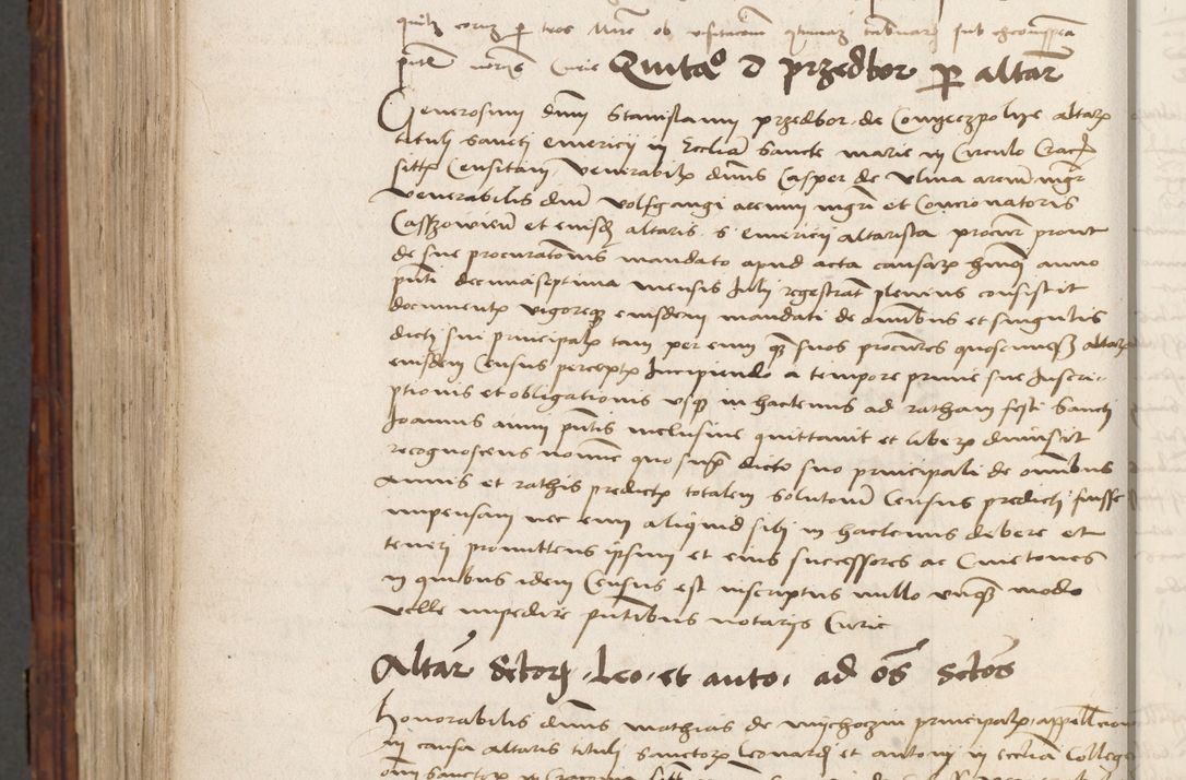Zdjęcie nr 922 dla obiektu archiwalnego: Volumen III actorum episcopalium R.R.  Joannis Konarski episcopi Cracoviensis ex annis 18 I 1520-27 III 1524