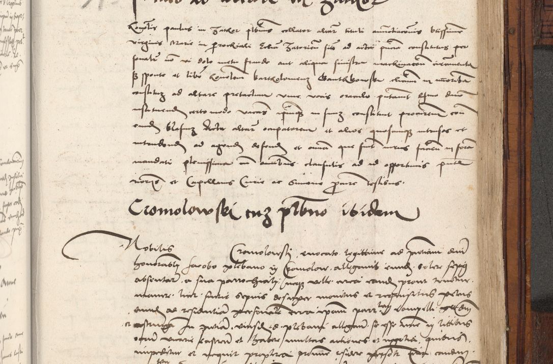 Zdjęcie nr 915 dla obiektu archiwalnego: Volumen III actorum episcopalium R.R.  Joannis Konarski episcopi Cracoviensis ex annis 18 I 1520-27 III 1524