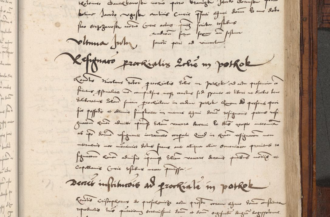 Zdjęcie nr 917 dla obiektu archiwalnego: Volumen III actorum episcopalium R.R.  Joannis Konarski episcopi Cracoviensis ex annis 18 I 1520-27 III 1524