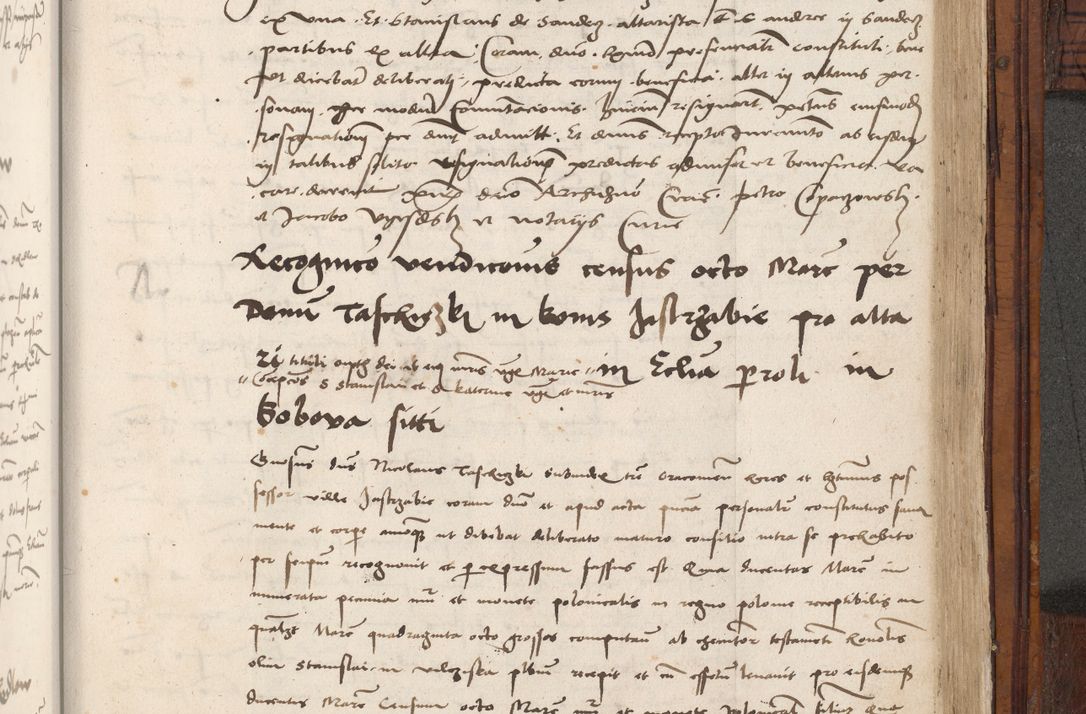Zdjęcie nr 919 dla obiektu archiwalnego: Volumen III actorum episcopalium R.R.  Joannis Konarski episcopi Cracoviensis ex annis 18 I 1520-27 III 1524