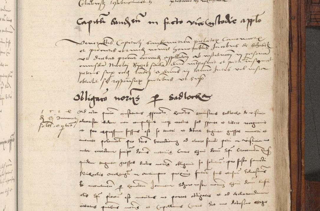 Zdjęcie nr 911 dla obiektu archiwalnego: Volumen III actorum episcopalium R.R.  Joannis Konarski episcopi Cracoviensis ex annis 18 I 1520-27 III 1524
