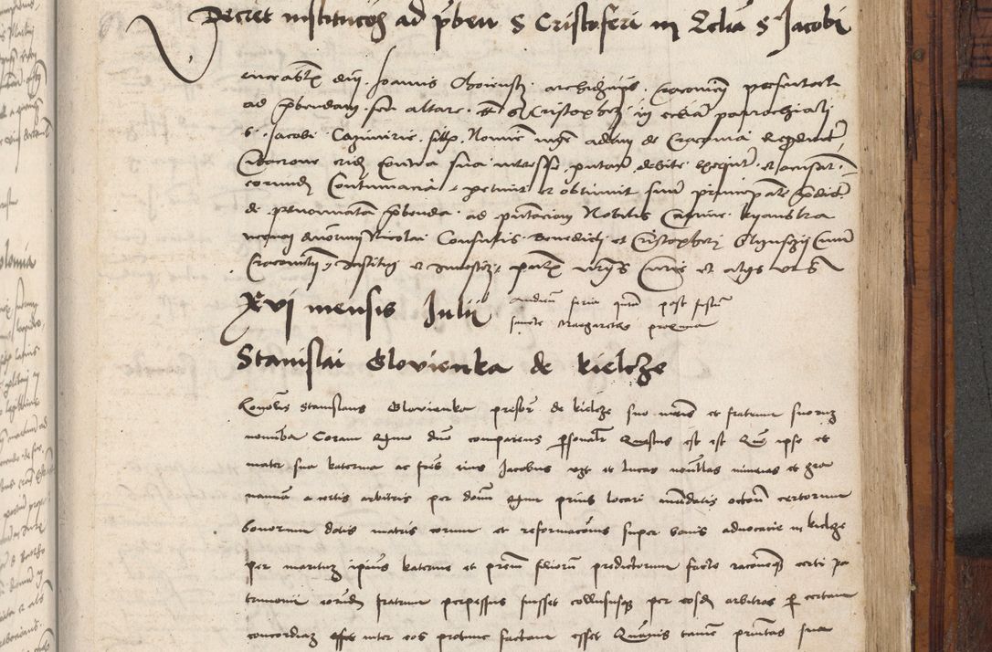 Zdjęcie nr 901 dla obiektu archiwalnego: Volumen III actorum episcopalium R.R.  Joannis Konarski episcopi Cracoviensis ex annis 18 I 1520-27 III 1524