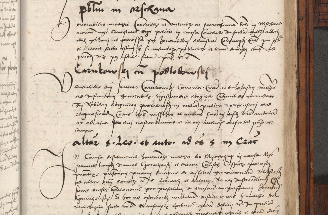 Zdjęcie nr 895 dla obiektu archiwalnego: Volumen III actorum episcopalium R.R.  Joannis Konarski episcopi Cracoviensis ex annis 18 I 1520-27 III 1524