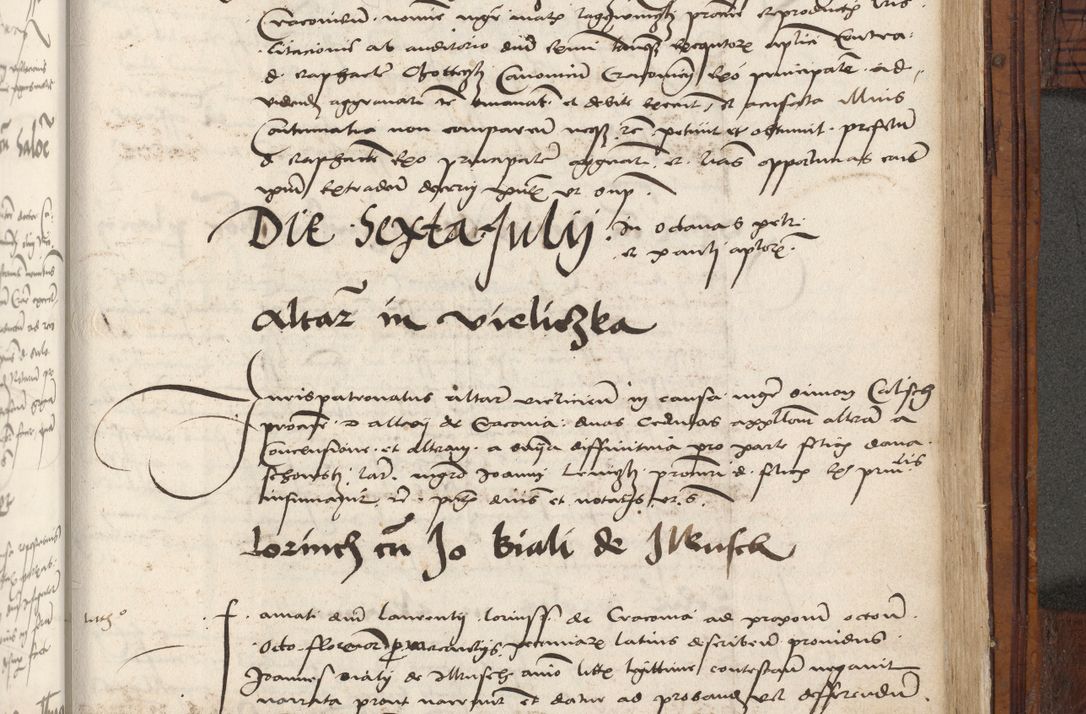 Zdjęcie nr 893 dla obiektu archiwalnego: Volumen III actorum episcopalium R.R.  Joannis Konarski episcopi Cracoviensis ex annis 18 I 1520-27 III 1524
