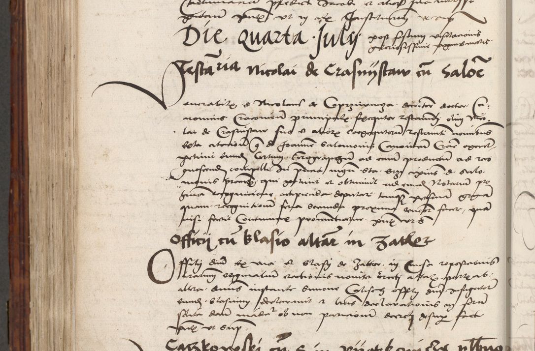 Zdjęcie nr 892 dla obiektu archiwalnego: Volumen III actorum episcopalium R.R.  Joannis Konarski episcopi Cracoviensis ex annis 18 I 1520-27 III 1524