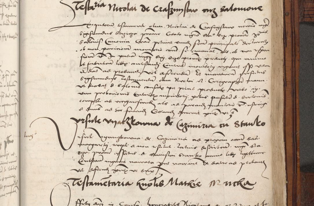Zdjęcie nr 889 dla obiektu archiwalnego: Volumen III actorum episcopalium R.R.  Joannis Konarski episcopi Cracoviensis ex annis 18 I 1520-27 III 1524