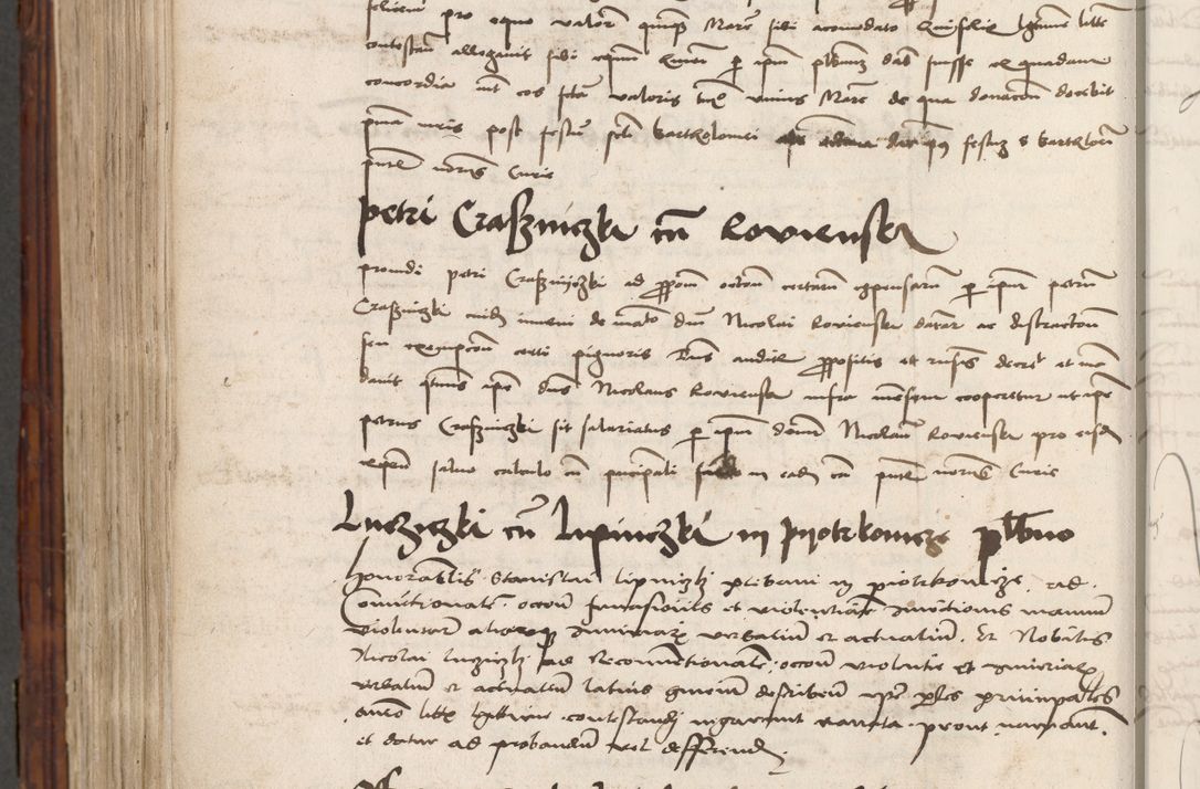 Zdjęcie nr 888 dla obiektu archiwalnego: Volumen III actorum episcopalium R.R.  Joannis Konarski episcopi Cracoviensis ex annis 18 I 1520-27 III 1524