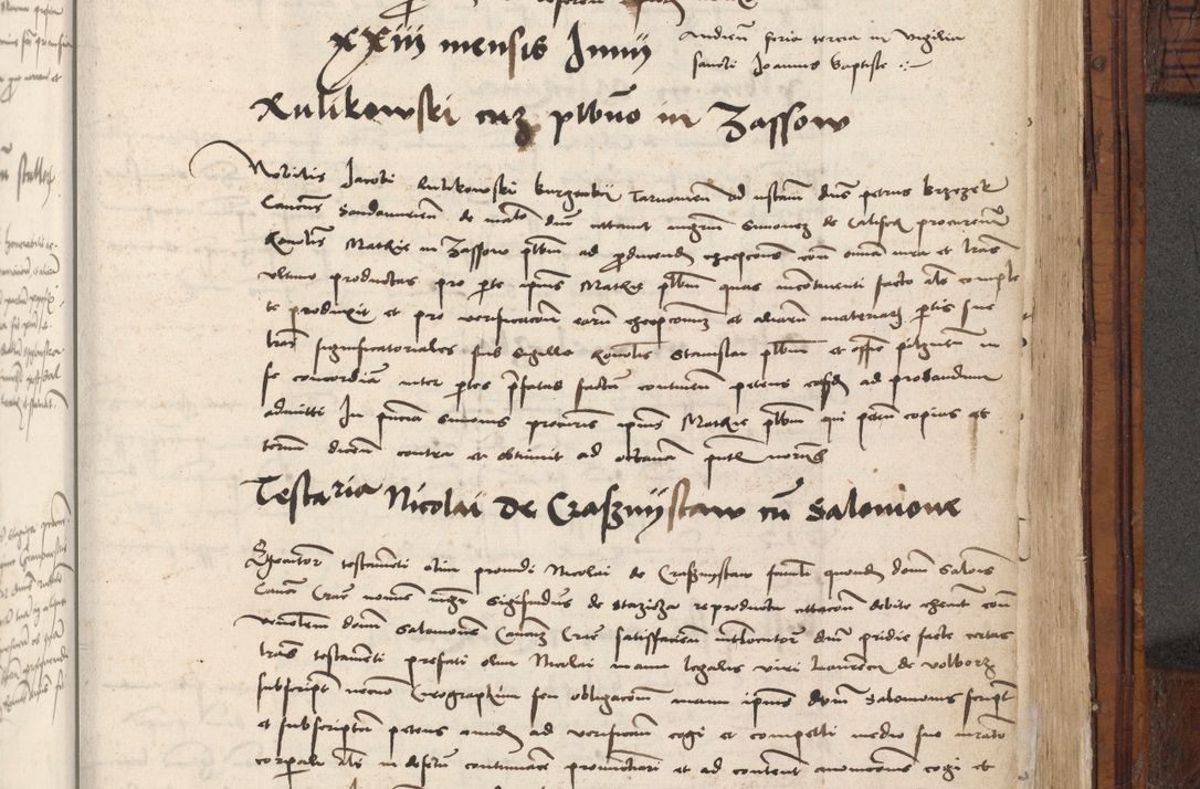 Zdjęcie nr 881 dla obiektu archiwalnego: Volumen III actorum episcopalium R.R.  Joannis Konarski episcopi Cracoviensis ex annis 18 I 1520-27 III 1524