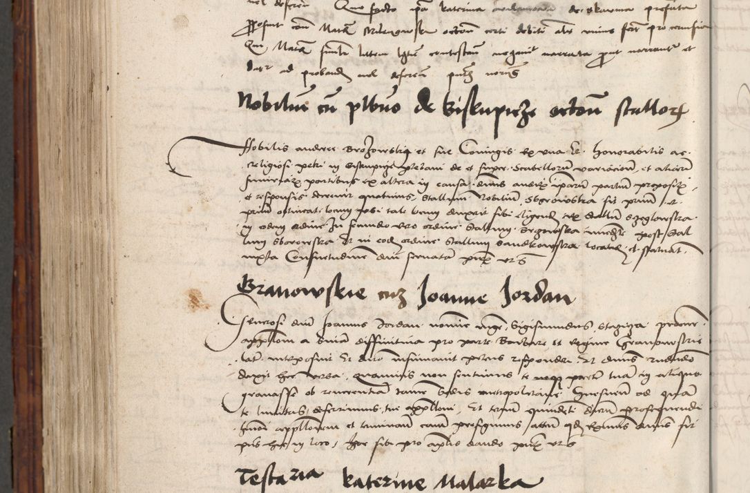 Zdjęcie nr 880 dla obiektu archiwalnego: Volumen III actorum episcopalium R.R.  Joannis Konarski episcopi Cracoviensis ex annis 18 I 1520-27 III 1524