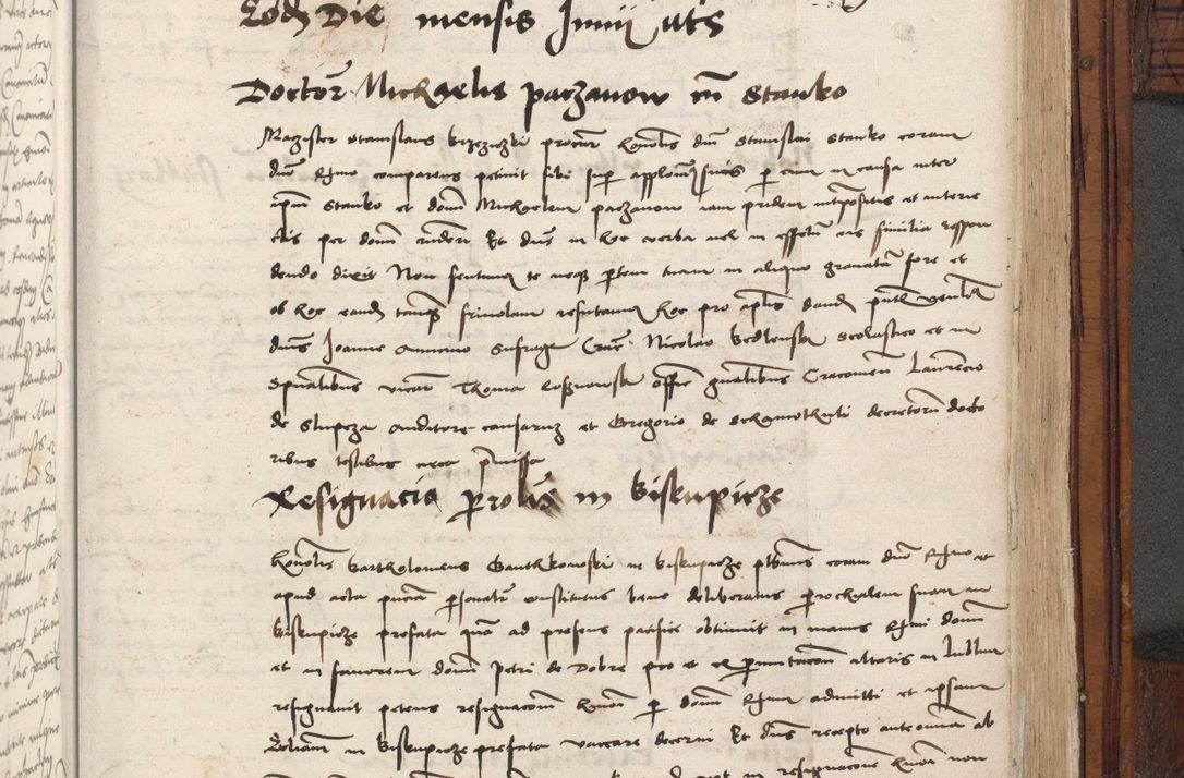 Zdjęcie nr 879 dla obiektu archiwalnego: Volumen III actorum episcopalium R.R.  Joannis Konarski episcopi Cracoviensis ex annis 18 I 1520-27 III 1524
